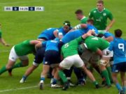 Giovanni Licata al suo 2° Mondiale U20 di Rugby. Storica vittoria azzurra sull’Irlanda