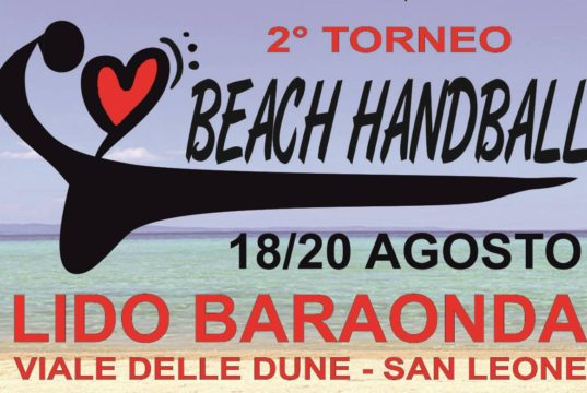 Beach Handball. Dal 18 al 20 agosto Torneo a San Leone