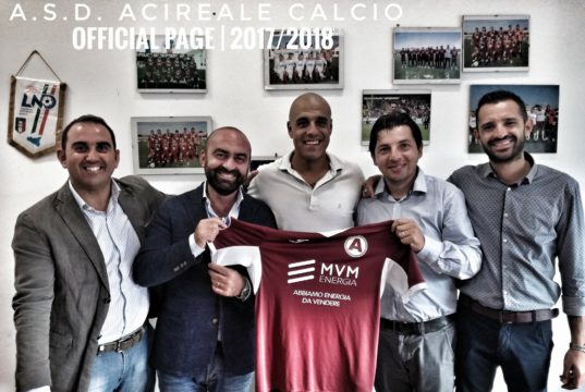 Acireale calcio, Sergio Almiron rimette le scarpette chiodate