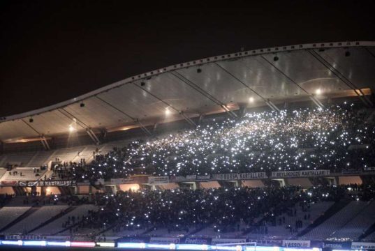 Stadio Esseneto, sit-in di protesta dei tifosi biancazzurri
