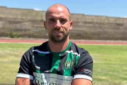 Pro Sciacca, l’attaccante Benedetto Iraci in verdenero