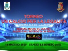 Un calcio per la legalità, le interforze si sfidano all’Esseneto