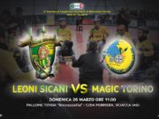 Leoni Sicani, sfida interna con il Magic Torino