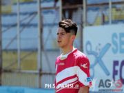 Riccardo Rotulo, segna la rete della vittoria con la Sancataldese