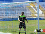 Umberto Spedale arbitra la gara dell’Esseneto