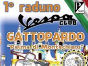 Palma di Montechiaro: 1° raduno Vespa Club Gattopardo Moto raduno Vespa club palma di Montechiaro