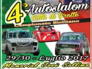 4° Autoslalom Città di Grotte “Memorial Josè Sollima”