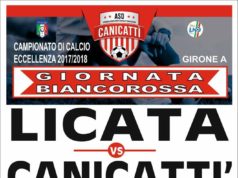 Normative per assistere alla gara Canicattì – Licata