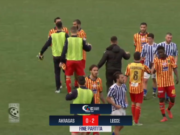 L’Akragas ci prova, ma è il Lecce a vincere. Apre l’ex Saraniti, chiude Dubickas.