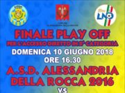 Terza Categoria Agrigento, Alessandria della Rocca-Eraclea Minoa. Chi andrà in Seconda?