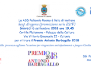 Volley Femminile, premiata la Seap Aragona