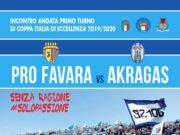 Coppa Italia Dilettati: l’Akragas sfida la Pro Favara. I prezzi dei biglietti e dove acquistarli