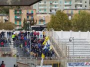 Esseneto, chiude la curva nord. Tifosi ospiti in gradinata