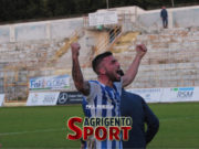 Akragas, fermato Biancola per una giornata. Salterà il derby con il Canicattì