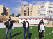 Porto Empedocle, il “Collura” si tinge di verde