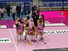 Volley, Serie A2. La Seap Dalli Cardillo Aragona batte 3-1 l’Assitec Sant’Elia (Foto e Video)