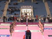 Pallavolo Aragona. Ottima la prima in casa nei Play Out. 3-0 al Vicenza