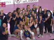 Volley A2 femminile. Milano cade a Sant’Elia. La Seap Aragona spera nella salvezza