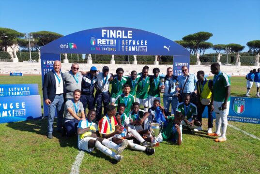 Figc, Fase Nazionale di Rete Refugee Teams. Vittoria del Centro Accoglienza di Palermo