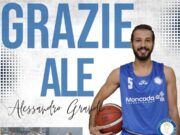 Fortitudo Moncada. Anche il play Alessandro Grande ai saluti