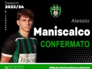 Unitas Sciacca, riconfermato Alessio Maniscalco