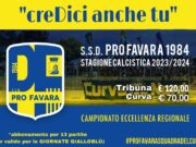 Pro Favara, parte la campagna abbonamenti 2023/24