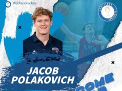 Jacob Polakovich è un giocatore della Fortitudo Moncada Agrigento