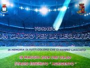 Un calcio per la legalità, torneo interforze allo stadio Esseneto