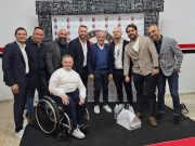 Milan club Sciacca, Carlo Pellegatti e Peppe di Stefano hanno presentato il libro “C’è Solo Un Presidente”