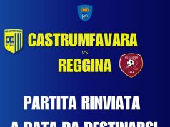 CastrumFavara-Reggina, gara rinviata a data da destinarsi
