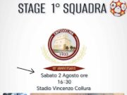 Empedoclina, stage allo stadio Collura