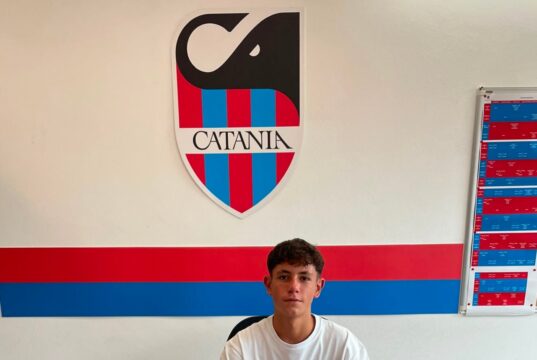 Athena calcio, il giovane Luca Frenna alla corte del Catania